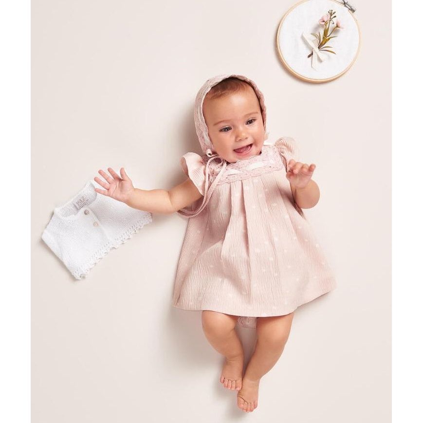 Vestido Infante Ropa de Bebe Paz Rdz. 150577-042(6M-8)