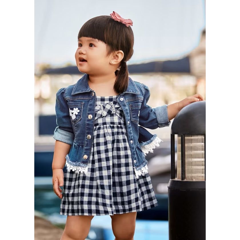 Vestido Infante Ropa de Bebe Mayoral 1963-049(6M-36M)