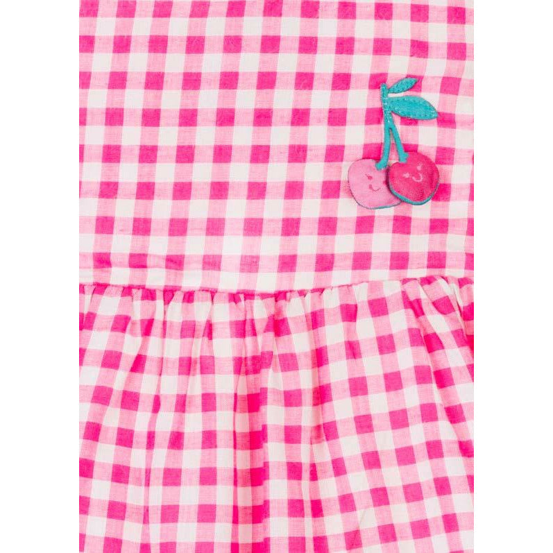 Vestido a cuadros bebe 018-7022