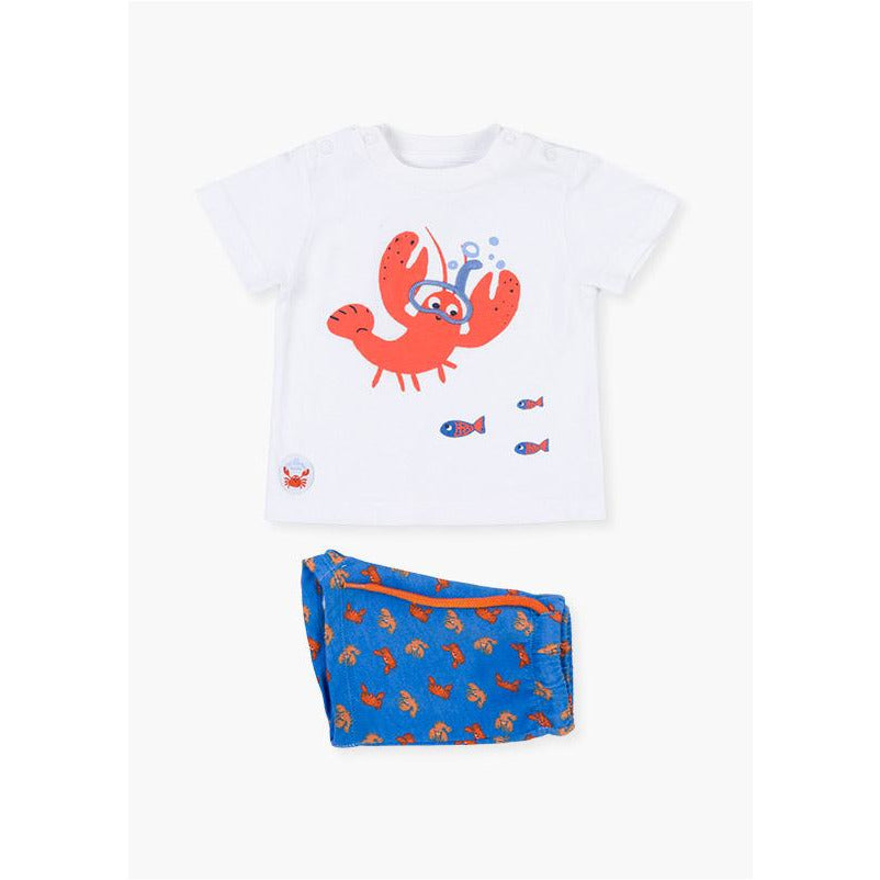 Conjunto camiseta bebo 01V-8001