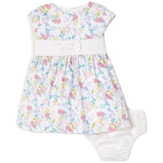 Vestido Infante Ropa de Bebe Losan 31W-7790AL(3-6M-18-2)