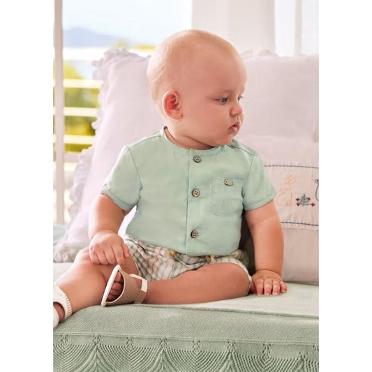 Conjunto Short Ropa de Bebe Mayoral 1252-078(0-1M-18M)