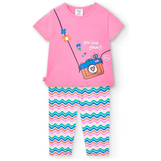 Conjunto Ropa de Niña Boboli 218102 (2.0-6.0)